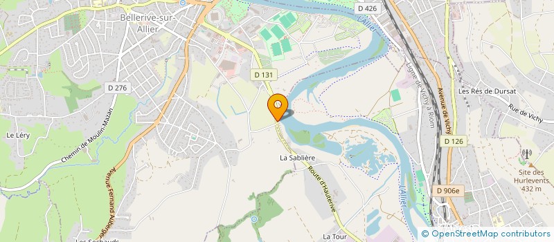 localisation de l'entreprise MADAME AUDREY EYRAUD  ABREST