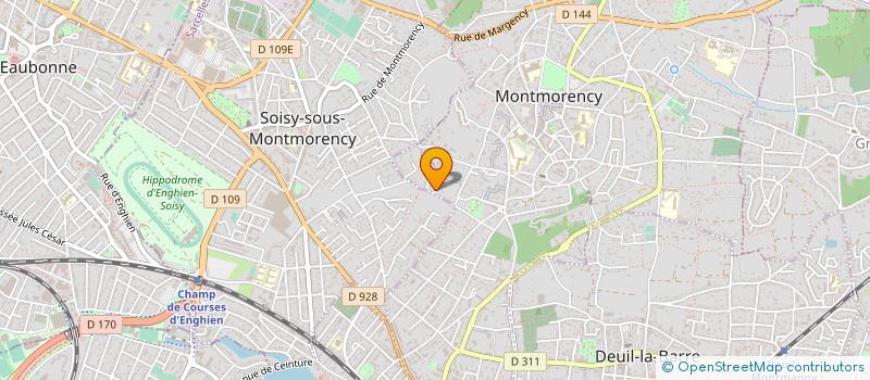 localisation de l'entreprise MADAME AUDREY FADEL  MONTMORENCY