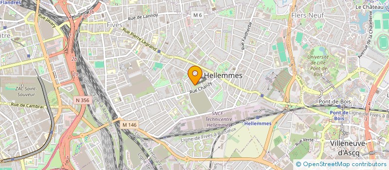 localisation de l'entreprise MADAME AUDREY FALCONNIER à LILLE