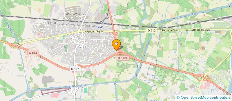 localisation de l'entreprise MADAME AUDREY FAURE  LESPIGNAN