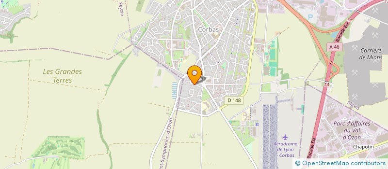 localisation de l'entreprise MADAME AUDREY FAYOLLE à CORBAS