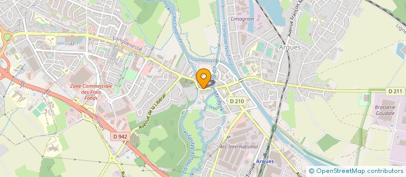 localisation de l'entreprise MADAME AUDREY FERLIN  ARQUES