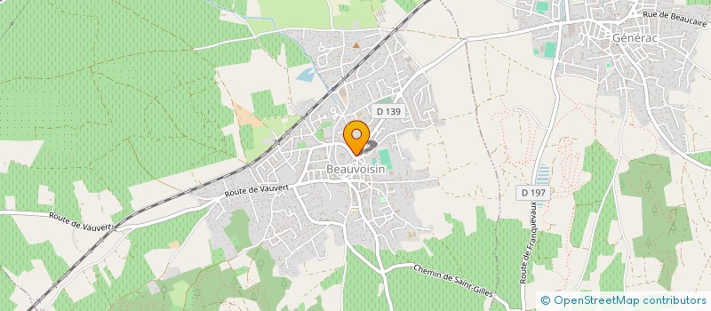 localisation de l'entreprise MADAME AUDREY FERNANDES  BEAUVOISIN