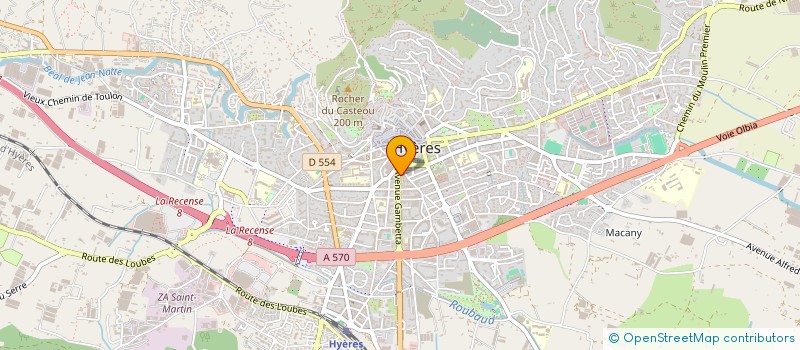 localisation de l'entreprise MADAME AUDREY FERRIER  LA CRAU