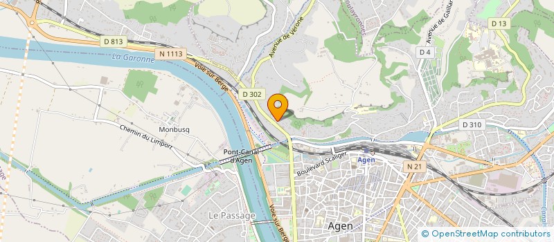 localisation de l'entreprise MADAME AUDREY FIQUET  AGEN