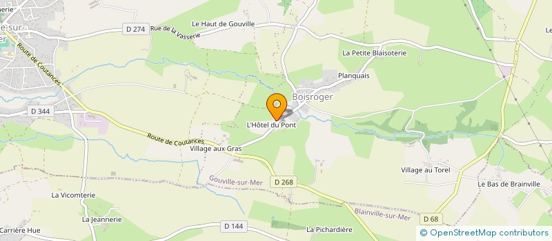 localisation de l'entreprise MADAME AUDREY FIRMIN  SAINT-SAUVEUR-VILLAGES