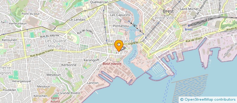 localisation de l'entreprise MADAME AUDREY FITAMANT à BREST