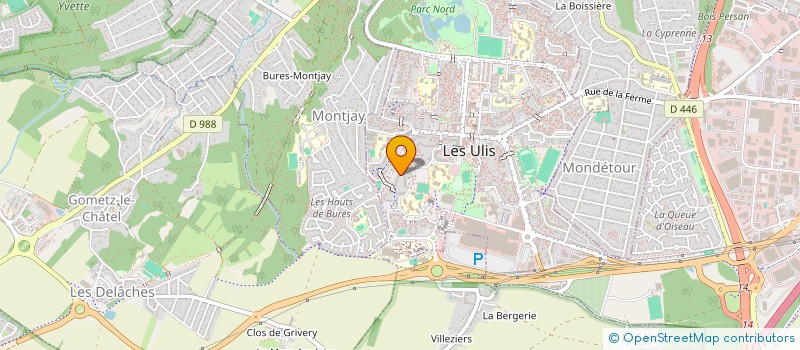 localisation de l'entreprise MADAME AUDREY FLAMENT à LES ULIS