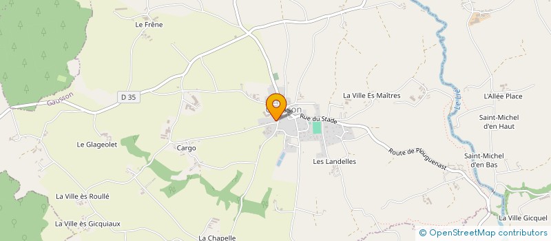localisation de l'entreprise MADAME AUDREY FLEURY à GAUSSON