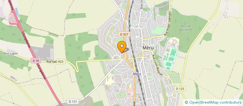 localisation de l'entreprise MADAME AUDREY FONTELLINE  MERU