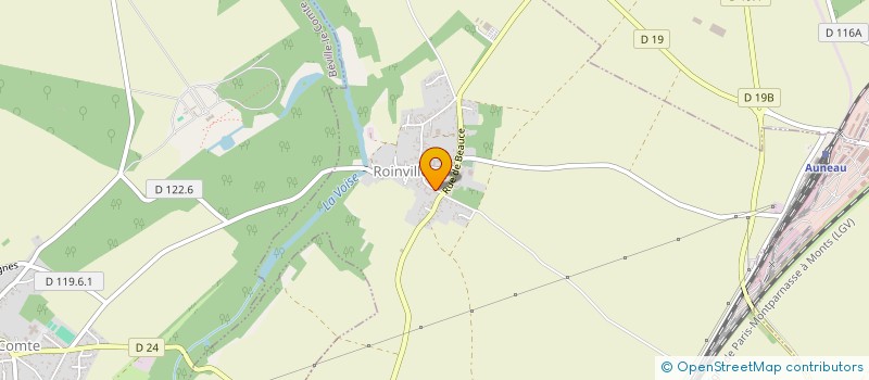 localisation de l'entreprise MADAME AUDREY FOURDRINIER  ROINVILLE