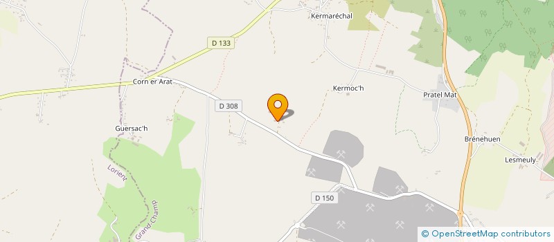 localisation de l'entreprise MADAME AUDREY FOURNIER  GRANDCHAMP