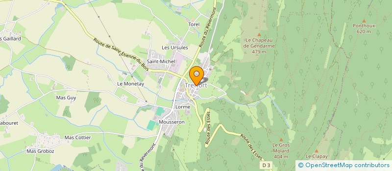 localisation de l'entreprise MADAME AUDREY FOURNIER  MEILLONNAS