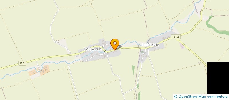 localisation de l'entreprise MADAME AUDREY FRANCOIS  COUPEVILLE