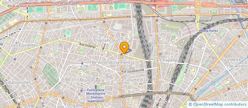 localisation de l'entreprise MADAME AUDREY FRUGIER  PARIS