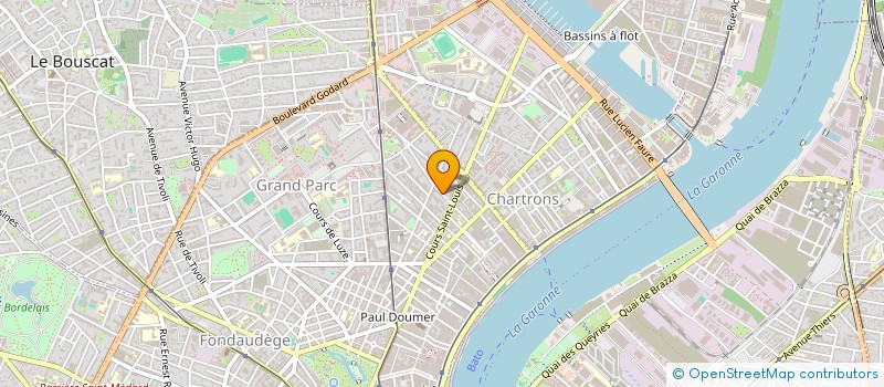 localisation de l'entreprise MADAME AUDREY GACHET  BORDEAUX