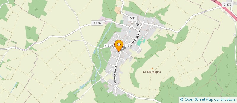 localisation de l'entreprise MADAME AUDREY GALLAND  JOIGNY