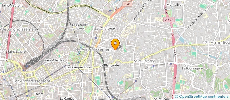 localisation de l'entreprise MADAME AUDREY GALLIANO à MARSEILLE