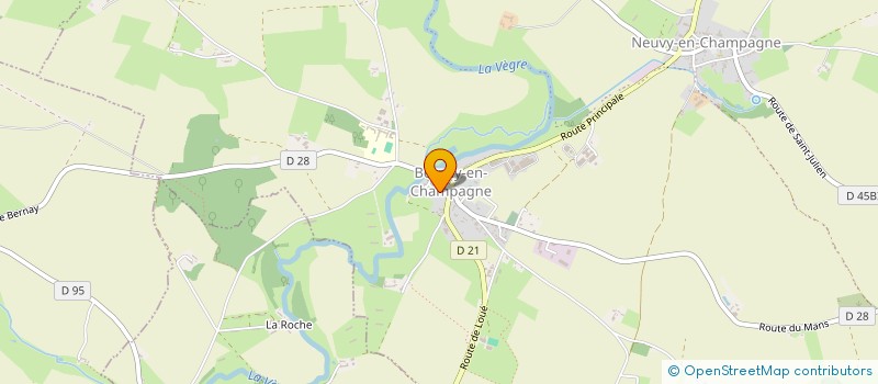 localisation de l'entreprise MADAME AUDREY GAMBIER  BERNAY-NEUVY-EN-CHAMPAGNE