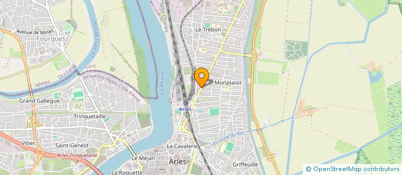 localisation de l'entreprise MADAME AUDREY GARCIA  ARLES