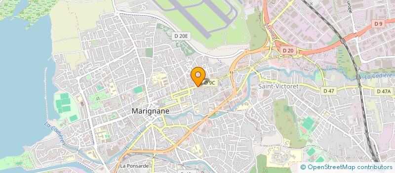 localisation de l'entreprise MADAME AUDREY GARGANI  MARIGNANE