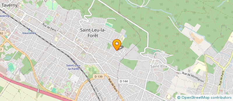 localisation de l'entreprise MADAME AUDREY GARINO  SAINT-LEU-LA-FORET