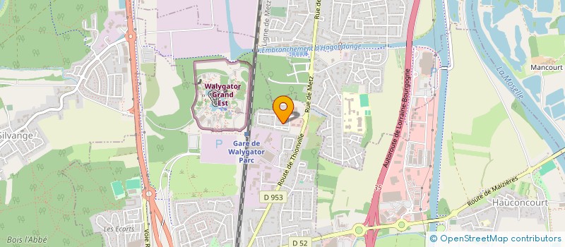 localisation de l'entreprise MADAME AUDREY GARROTE  MAIZIERES-LES-METZ