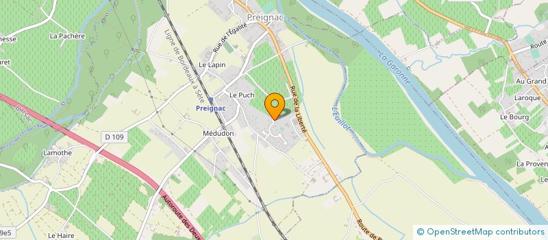 localisation de l'entreprise MADAME AUDREY GASTRIN  PREIGNAC