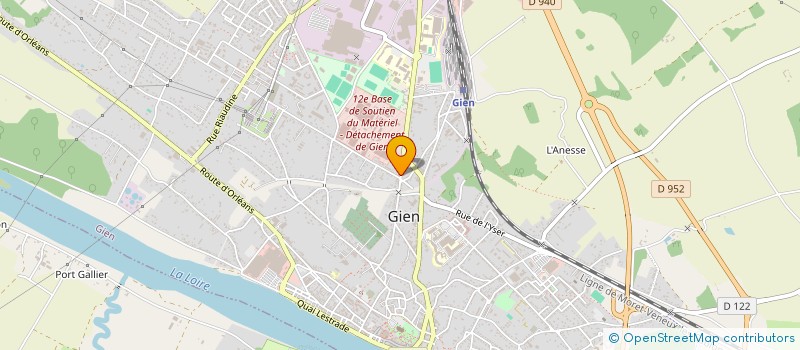 localisation de l'entreprise MADAME AUDREY GAUDICHON  GIEN