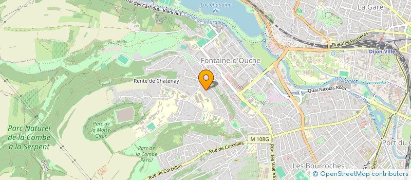 localisation de l'entreprise MADAME AUDREY GAUTHIER à DIJON