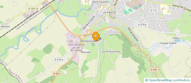 localisation de l'entreprise MADAME AUDREY GELIN GAILLARD à NOGENT-LE-ROTROU