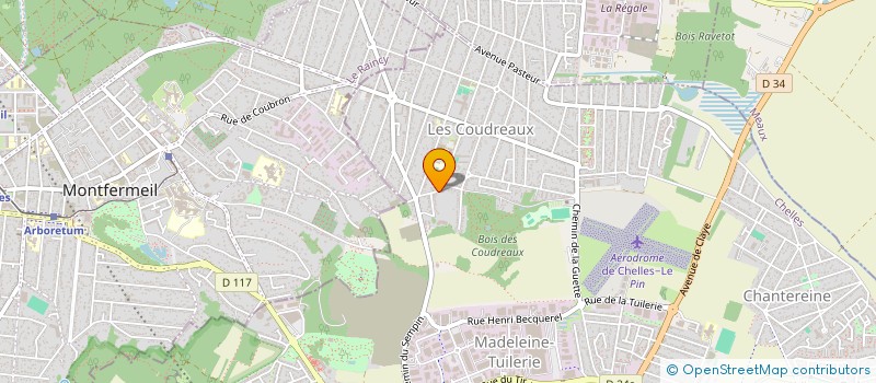 localisation de l'entreprise MADAME AUDREY GENOT  CHELLES