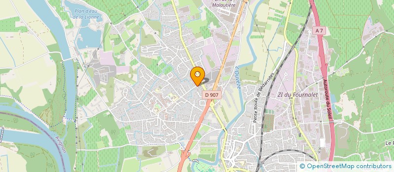 localisation de l'entreprise MADAME AUDREY GEORGE  SORGUES