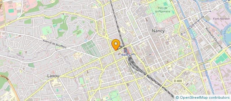 localisation de l'entreprise MADAME AUDREY GERARD  NANCY