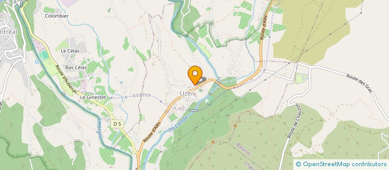 localisation de l'entreprise MADAME AUDREY GERMAIN  UZER