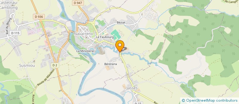 localisation de l'entreprise MADAME AUDREY GERONY  NAVARRENX