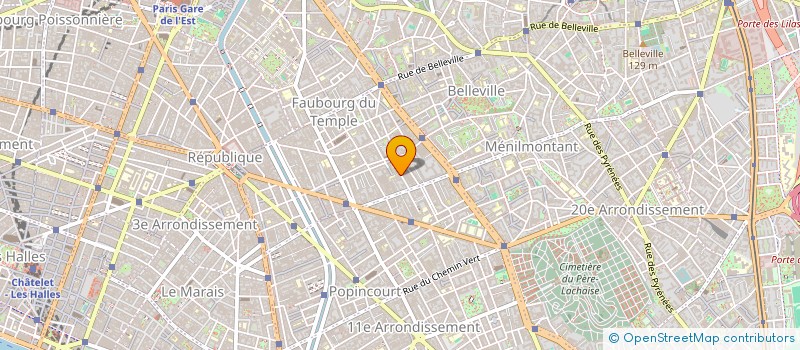 localisation de l'entreprise MADAME AUDREY GIACOMINI  PARIS