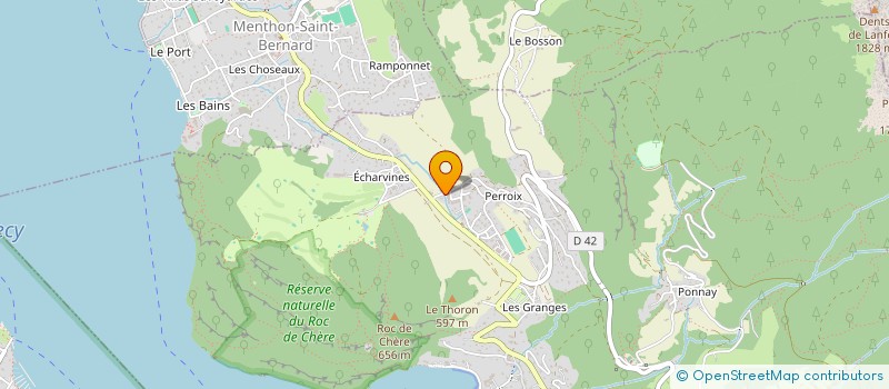 localisation de l'entreprise MADAME AUDREY GIANOTTI  TALLOIRES-MONTMIN