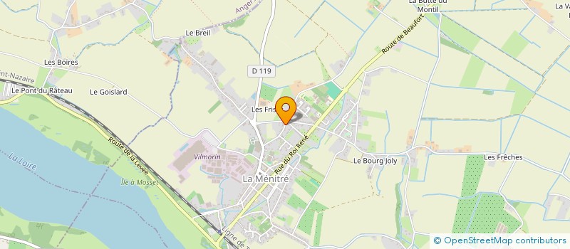 localisation de l'entreprise MADAME AUDREY GILBERT  LA MENITRE