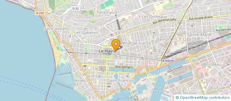 localisation de l'entreprise MADAME AUDREY GIRAULT  LE HAVRE