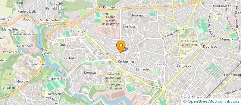 localisation de l'entreprise MADAME AUDREY GOBIN à BREST