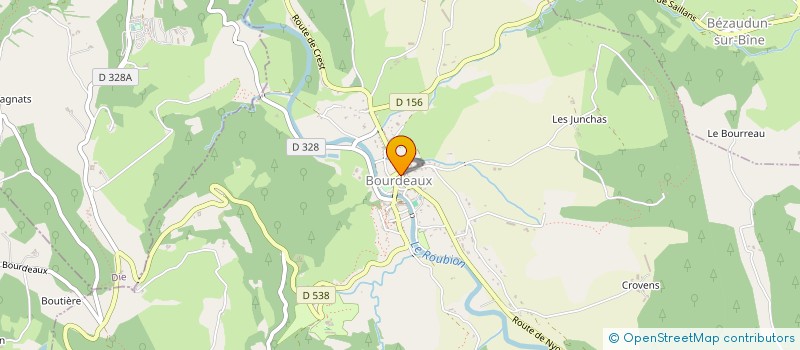 localisation de l'entreprise MADAME AUDREY GOLLUCCIO  BOURDEAUX