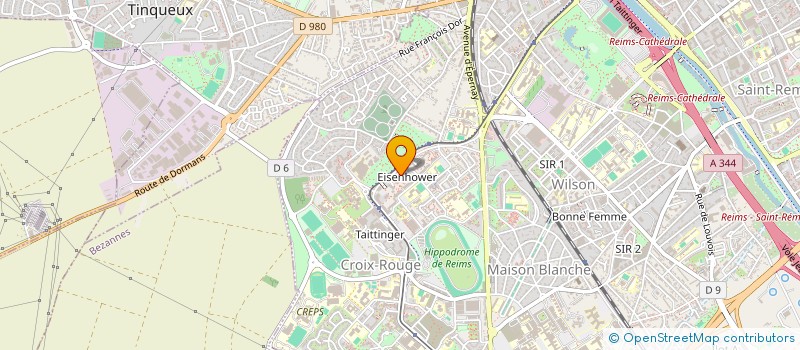 localisation de l'entreprise MADAME AUDREY GOMBAULT  REIMS