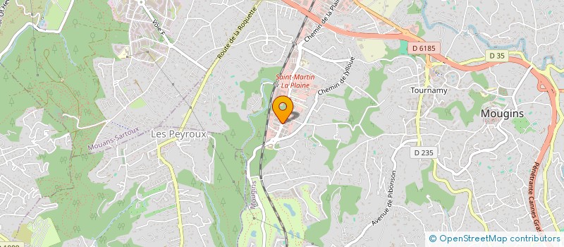 localisation de l'entreprise MADAME AUDREY GONZALVEZ  MOUGINS