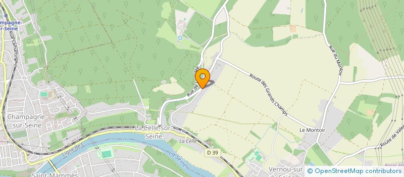 localisation de l'entreprise MADAME AUDREY GORDO  VERNOU-LA-CELLE-SUR-SEINE