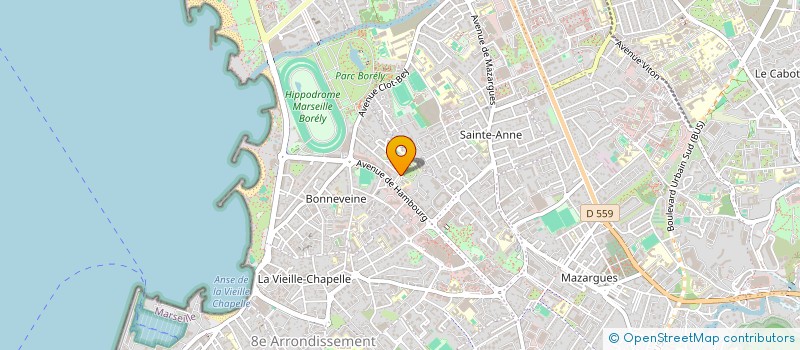 localisation de l'entreprise MADAME AUDREY GORIN à MARSEILLE