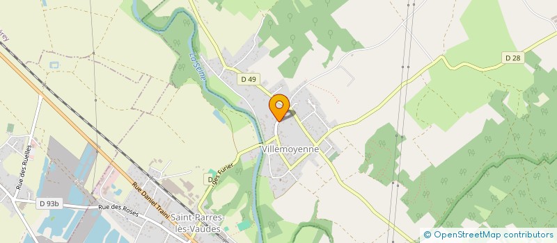 localisation de l'entreprise MADAME AUDREY GOUSSIN  VILLEMOYENNE