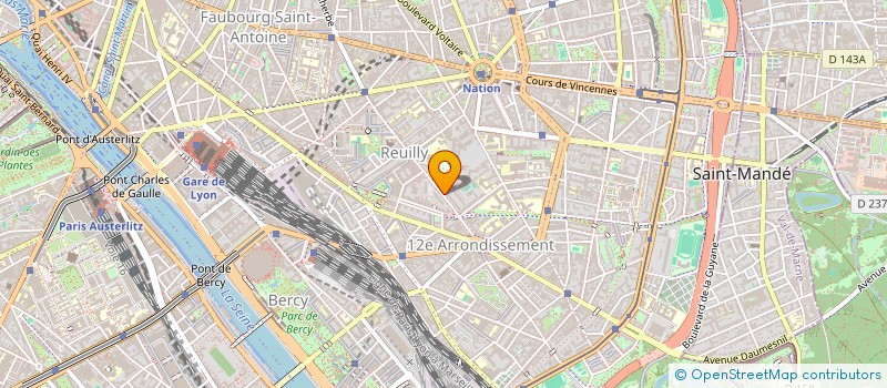 localisation de l'entreprise MADAME AUDREY GOUSSOT  PARIS