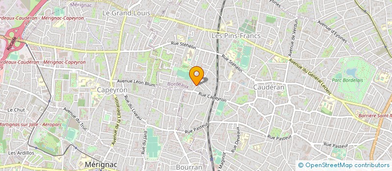 localisation de l'entreprise MADAME AUDREY GOYARD à BORDEAUX