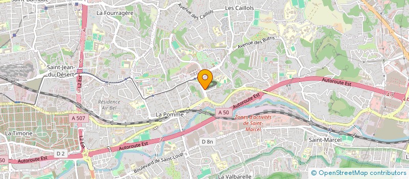 localisation de l'entreprise MADAME AUDREY GRENET à MARSEILLE